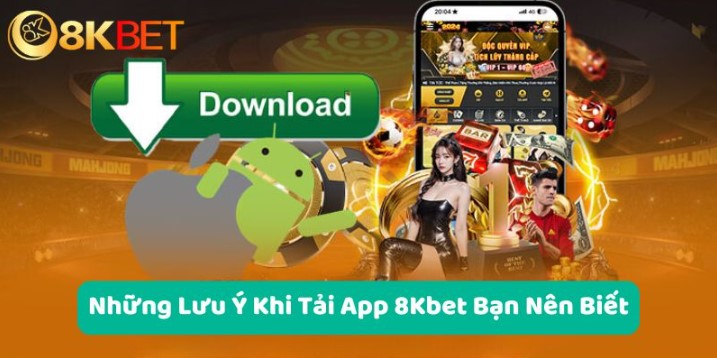 Mọi người cần kiểm tra mạng internet khi thực hiện tải app 8KBET